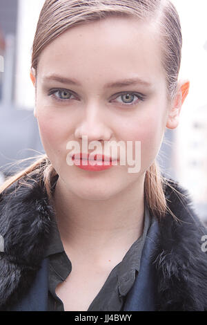 Fashion model Monika Jac Jagaciak Beauty portrait Stock Photo - Alamy