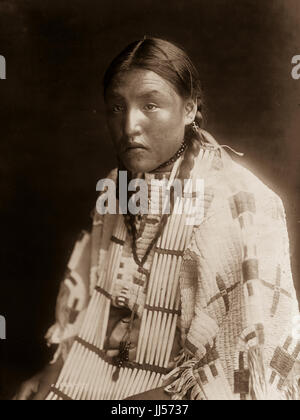 The portraits and landscapes of Edward S. Curtis 1868 - 1952 focus on the Native American Indian tribes of the Pacific Northwest. Photographs by Edward Sheriff Curtis. Stock Photo