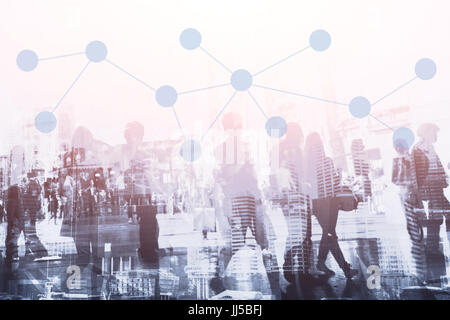 connection concept Stock Photo