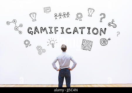 gamification concept Stock Photo