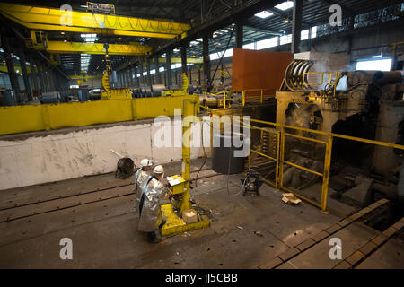 Liberty Steel, steel recycling and steel roll manufacturers, Newport, Wales, United Kingdom Stock Photo
