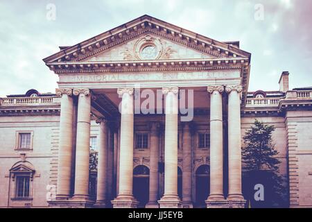 Continental hall building memorial in Washington DC USA, is the national headquarters of the Daughters of the American Revolution Stock Photo