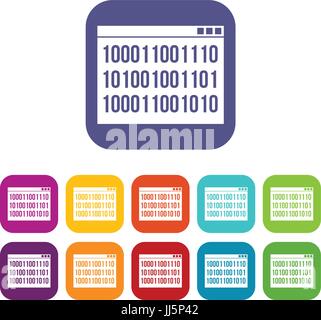 file type icons Abstract Blue Web Sticker Button - Free vector icon ...