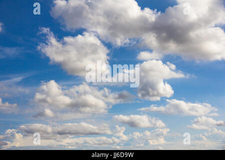 White cloud in blue sky Stock Photo