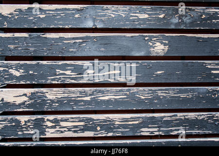 vintage painted hardwood siding. background. Stock Photo