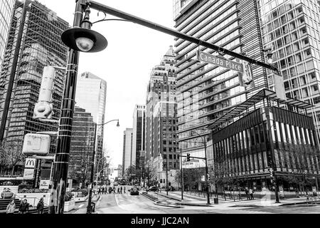 Street corner at Vancouver downtown waterfront Stock Photo - Alamy