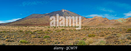 view of el teide national park, tenerife, canary islands Stock Photo