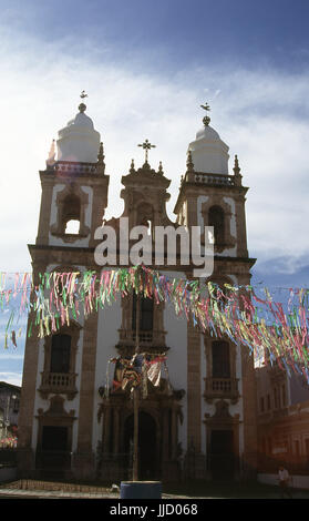 Church of São Pedro; Recife; Pernambuco; Brazil. Stock Photo