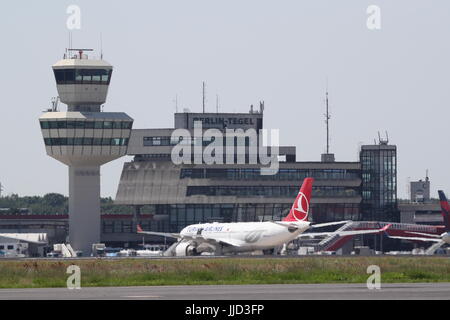 A general view of Berlin Tegel Airport, Berlin, Germany. Stock Photo