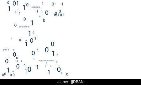 Abstract numbers background. Stock Vector