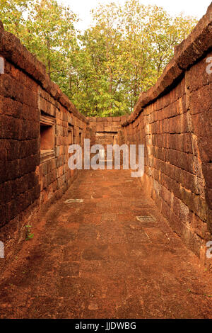 Vat Phou or Wat Phu e in Champasak, Southern Laos Stock Photo