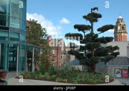 Tudor Square, Sheffield, South Yorkshire, UK, Europe Stock Photo