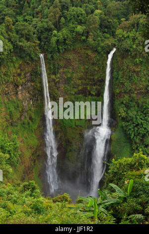 Landscape of Tad Fan waterfall Stock Photo