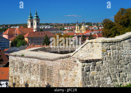 The Beautiful Wine Region of Eger in Hungary Stock Photo