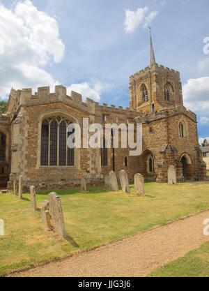 St Mary the Virgin parish church,Gamlingay, Bedfordshire , England Stock Photo