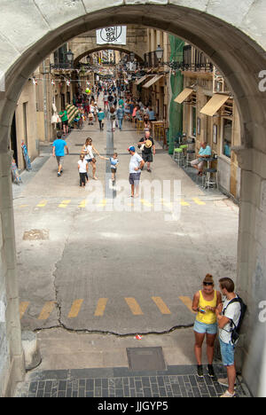 Parte vieja. Old town. Donostia. San Sebastian. Basque Country. Spain ...