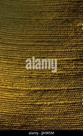 Vintage natural burlap hessian sack texture, background, backdrop, wallpaper, closeup, design Stock Photo