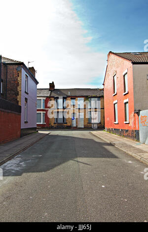 Derelict terraced houses in Wavertree Liverpool being offered for sale for £1 by Liverpool City Council are now the subject of a Channel 4 TV show. Stock Photo