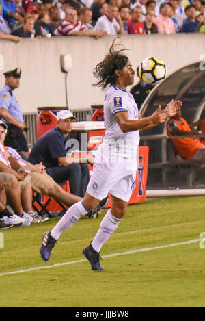 Philadelphia, USA. 19th July, 2017. CONCACAF Gold Cup: United States v El Salvador in Philadelphia. Credit: Don Mennig/Alamy Live News Stock Photo