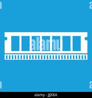 DVD RAM module for the personal computer icon Stock Vector
