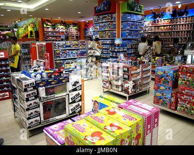 TAYTAY CITY, PHILIPPINES - JULY 15, 2017: A food court inside the SM ...