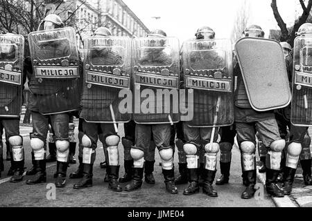 Riot Police, Gdansk Poland Stock Photo: 90430180 - Alamy