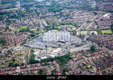 Aerial View Of Barnsley Hospital, South Yorkshire, Uk Stock Photo - Alamy