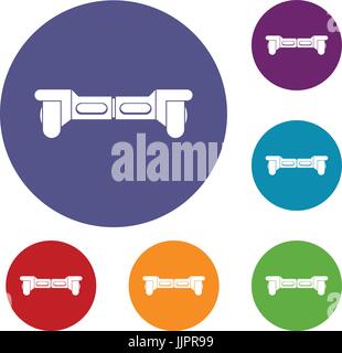 Electrical modern gyroboard icons 9 set Stock Vector Image & Art - Alamy