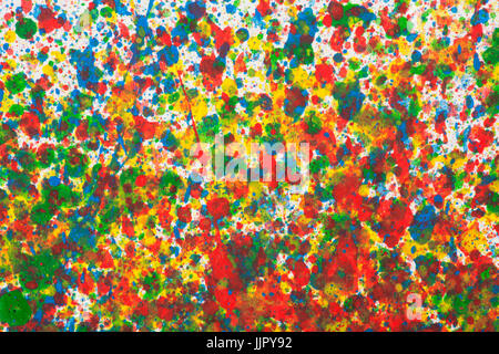 Colorful abstract background with watercolor splashes Stock Photo