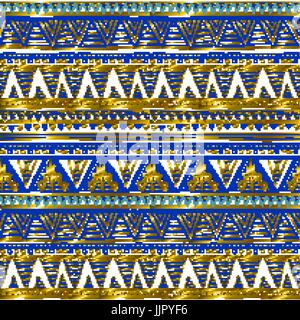 Vintage seamless pattern with lacy ornament. It can be used for wallpaper, pattern fills, web page background, surface textures. vector Ethnic seamles Stock Vector