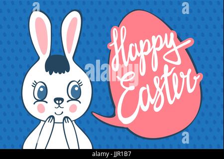 Have Yourself a Very Happy Easter | Easter Bunny Ears Vector art Stock Vector