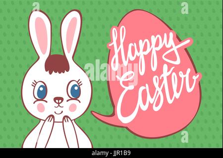 Have Yourself a Very Happy Easter | Easter Bunny Ears Vector art Stock Vector