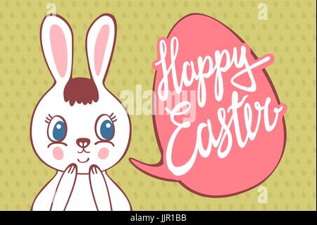 Have Yourself a Very Happy Easter | Easter Bunny Ears Vector art Stock Vector