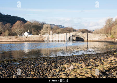 old bridge at Loch Fyne. Stock Photo