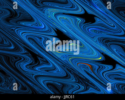 Fractal marble - abstract digitally generated image Stock Photo