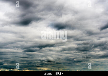 Sky with thunderclouds, rain clouds Stock Photo
