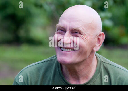 Old Man without Teeth Stock Photo - Alamy