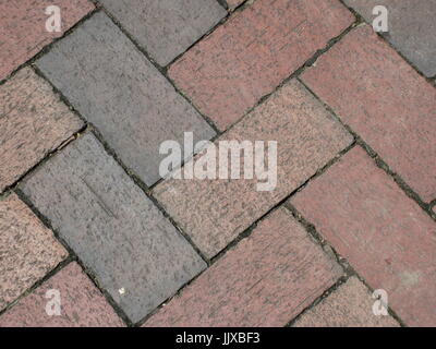 Red Brick Road Pattern Background Stock Photo