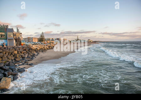 Beach in Swakopmund, Namibia. Stock Photo