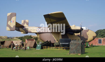 Blackburn Beverley at Fort Paull Stock Photo