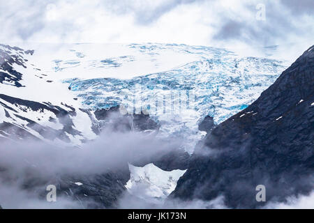 Briksdal glacier. Norway. Stock Photo