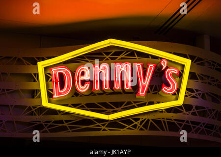 Las Vegas Nv October 10 Dennys Stock Photo 626090522