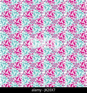 Vintage noisy textured diagonal wavy striped background. Seamless pattern. Vector. art Stock Vector