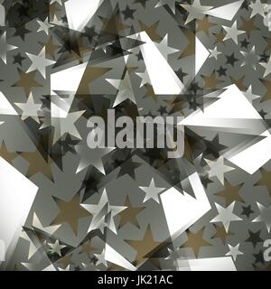 background decorated with sparkling texture stars  vector Stock Vector