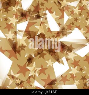 background decorated with sparkling texture stars  vector Stock Vector