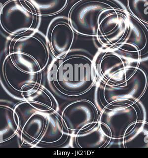 Colorful abstract background  Festive lights and circle vector pattern seamless Stock Vector