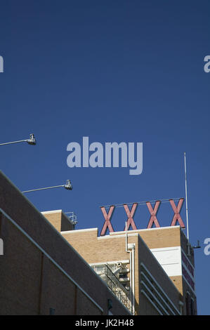 Australia, Queensland, Brisbane Area, Milton, Castelmaine-Perkins XXXX Brewery exterior, Stock Photo