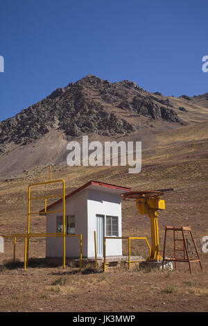 Argentina, Mendoza Province, Los Penitentes, Andean Ski resort along RN 7 by Chilean frontier Stock Photo