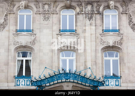 France, Meurthe-et-Moselle, Lorraine Region, Nancy, Chamber of Commerce building, art-nouveau style Stock Photo