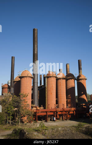 Sloss Furnaces, a National Historic Landmark, in Birmingham, Alabama ...